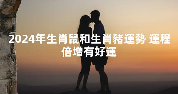 2024年生肖鼠和生肖豬運勢 運程倍增有好運